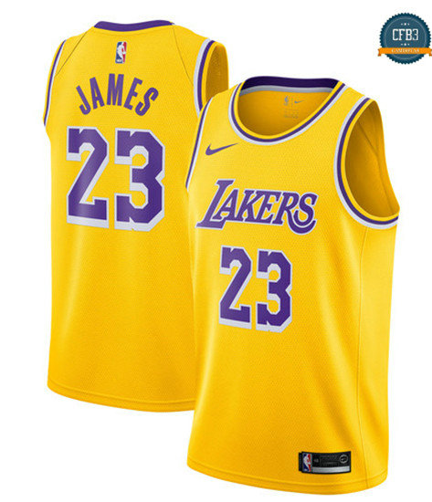 cfb3 camisetas LeBron James, Los Angeles Lakers 2018/19 - Icon