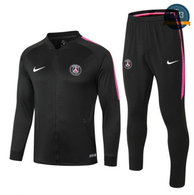 Chaqueta Chándal PSG Negro 2018