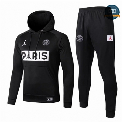 Cfb3 Camisetas D043 Chandal PSG Negro Sombrero 2019/2020