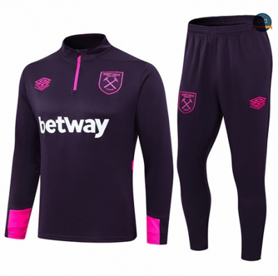 Ofertas Chándal Fútbol West Ham United Equipación 2024/2025 Púrpura