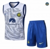 Outlet Camiseta Entrenamiento futbol Sin Mangas Inter Milan 2024/2025 Blanco + Pantalón Corto