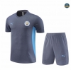 Hacer Camiseta Entrenamiento futbol Manchester City + Pantalón 2024/2025 gris oscuro