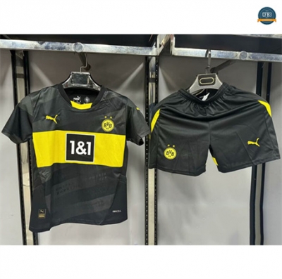 Cfb3 Camiseta futbol Borussia Dortmund Niños 2ª Equipación 2024/2025