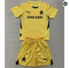 Cfb3 Camiseta futbol Marsella Niños Equipación Portero Amarillo 2024/2025