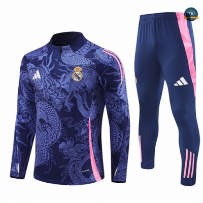 Diseño Chándal Fútbol Real Madrid Niño Equipación special azul 2024/2025