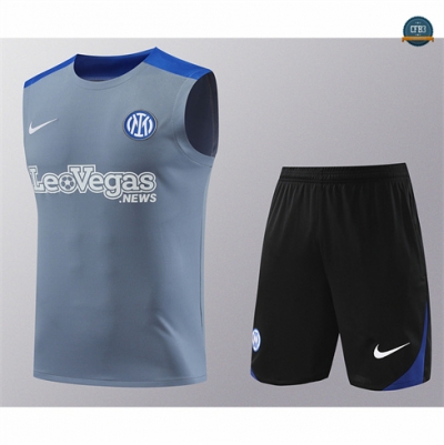 Comprar Camiseta entrenamiento sin mangas Inter Milan gris 2024/2025