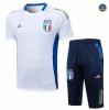 Diseño Camiseta entrenamiento Italia + Pantalón Blanco 2024/2025