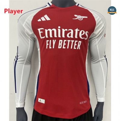 Cfb3 Camiseta futbol Player Version Arsenal Primera Equipación Manga Larga 2024/2025
