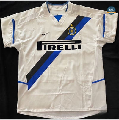 Cfb3 Camiseta futbol Retro 2002-03 Inter Milan Segunda Equipación
