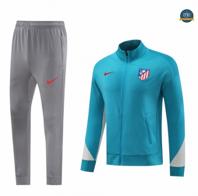 Outlet Chaqueta Chándal Fútbol Atletico Madrid Equipación 2024/2025 Azul