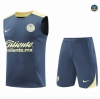 Outlet Camiseta Entrenamiento futbol Sin Mangas CF América 2024/2025 Gris + Pantalón Corto