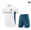 Venta Camiseta Entrenamiento futbol Marsella Niño + Pantalón 2024/2025 Blanco