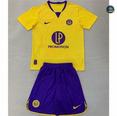 Diseño Camiseta futbol Toulouse Niño 2ª Equipación 2024/2025