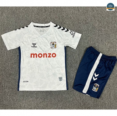 Cfb3 Camiseta futbol Coventry City Niños 2ª Equipación 2024/2025