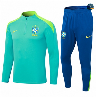 Venta Chándal Fútbol Brasil Niño Equipación verde 2024/2025