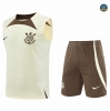 Diseño Camiseta entrenamiento sin mangas Corinthians Blanco 2024/2025