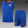 Outlet Camiseta entrenamiento sin mangas Países Bajos azul 2024/2025