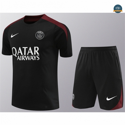 Hacer Camiseta entrenamiento Paris Saint Germain + Pantalón negro 2024/2025