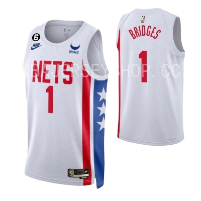 Cfb3 Camiseta Mikal Bridges, Brooklyn Nets 2022/23 - Classic