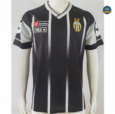Cfb3 Camiseta futbol Retro 2000-01 Juventus Primera Equipación
