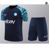 Nuevas Camiseta entrenamiento Napoli + Pantalón Corto azul 2024/2025