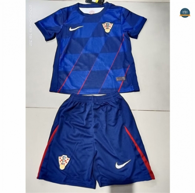 Outlet Camiseta futbol Croacia Niño 2ª Equipación 2024/2025