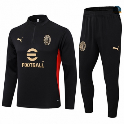 Comprar Chándal Fútbol AC Milan Equipación 2024/2025 negro