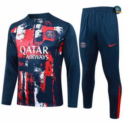 Venta Chándal Fútbol Paris Saint Germain Niño Equipación 2024/2025 Azul marino