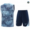 Comprar Camiseta Entrenamiento futbol Sin Mangas Paris Saint Germain 2024/2025 Azul + Pantalón Corto