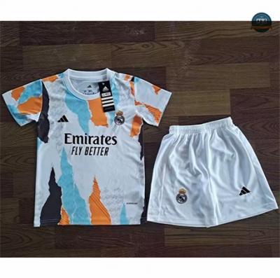 Diseño Camiseta Real Madrid Niño Equipación Training 2024/2025