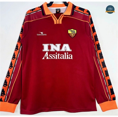 Comprar Camiseta Retro 2004-05 AS Roma 1ª Equipación Manga Larga