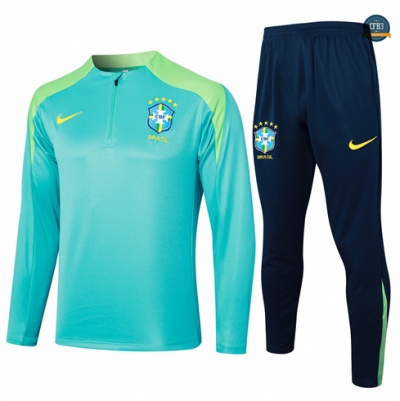 Crear Chándal Fútbol Brasil Equipación azul 2024/2025