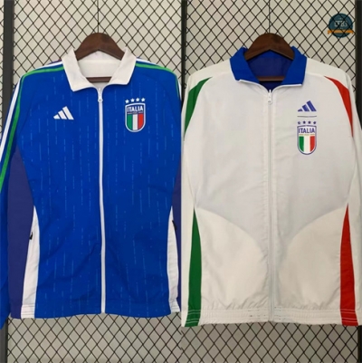 Nuevas Rompevientos reversible Italia Equipación azul 2024/2025