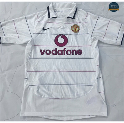 Nuevas Camiseta 2004-06 Manchester United Segunda Equipación