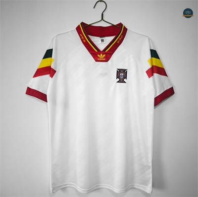 Nuevas Camiseta futbol Retro 1992-94 Portugal 2ª Equipación