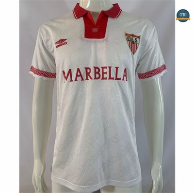 Nuevas Camiseta futbol Retro 1994-96 Sevilla 1ª Equipación