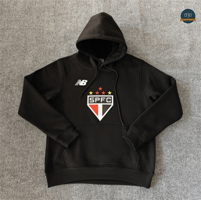 Outlet Sudadera con Capucha Sao Paulo Equipación negro 2024/2025