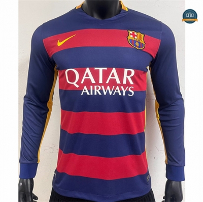 Ofertas Camiseta Retro 2015-16 Barcelona 1ª Equipación Manga Larga