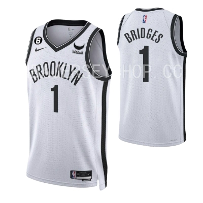 Cfb3 Camiseta Mikal Bridges, Brooklyn Nets 2022/23 - Association