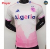 Outlet Camiseta Argelia Player Equipación Rosa/Blanco 2024/2025