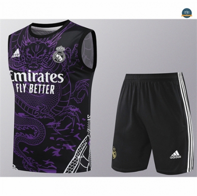 Crear Camiseta entrenamiento sin mangas Real Madrid Púrpura 2024/2025