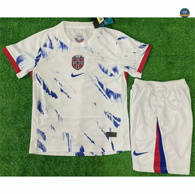 Outlet Camiseta futbol Noruega Niño 2ª Equipación 2024/2025