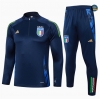 Outlet Chándal Fútbol Italia Niño Equipación 2024/2025 Azul marino