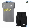 Ofertas Camiseta Entrenamiento futbol Sin Mangas Tottenham Hotspur 2024/2025 gris oscuro + Pantalón Corto