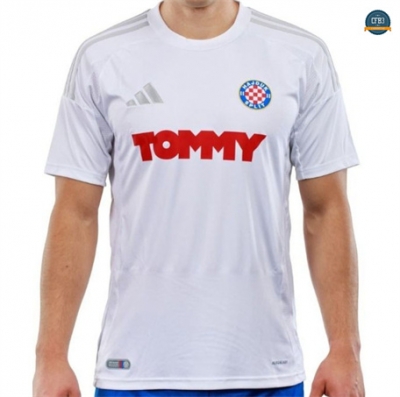 Cfb3 Camiseta futbol Hajduk Split 1ª Equipación Blanco 2024/2025