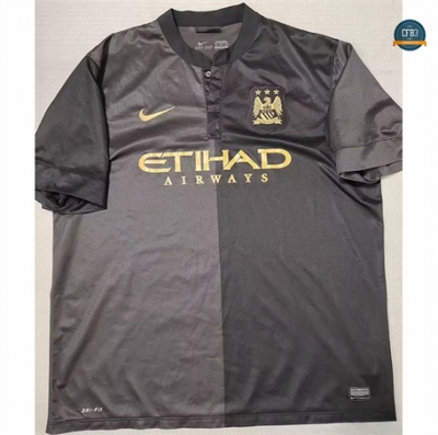 Nuevas Camiseta Retro 2013-14 Manchester City 2ª Equipación