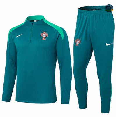 Ofertas Chándal Fútbol Portugal Equipación verde oscuro 2024/2025