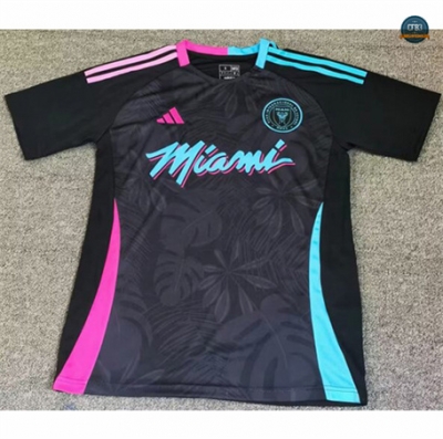 Cfb3 Camiseta futbol Inter Miami Edición Especial Equipación Negro 2024/2025