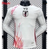 Hacer Camiseta Japón Y3 Player Equipación Manga Larga Blanco 2024/2025