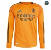 Outlet Camiseta Real Madrid Segunda Equipación Manga larga 2024/2025